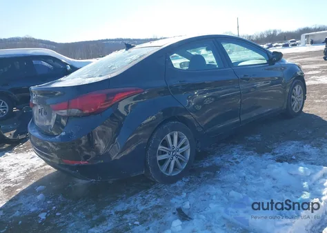2014 Hyundai Elantra Se из США, поврежденный, VIN 5NPDH4AE8EH479306